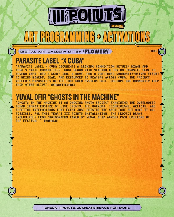 III Points 2026 art programming poster 9 of 11