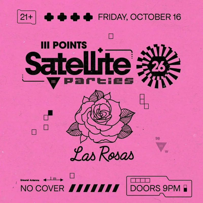 Las Rosas Satellite 26 lineup artwork