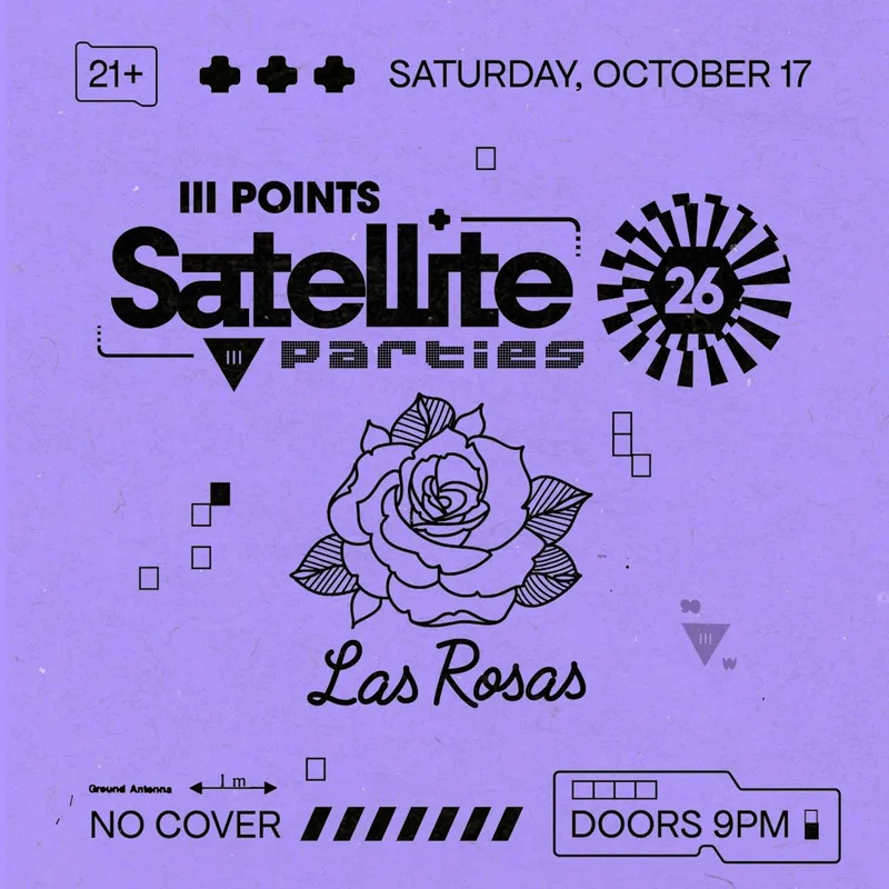 Las Rosas Satellite 26 lineup artwork