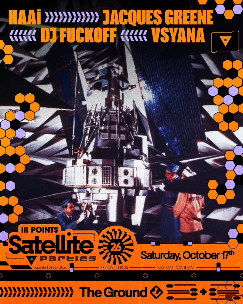 The Ground Satellite 26 lineup artwork