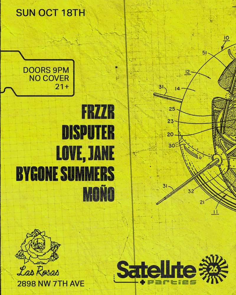 Las Rosas Satellite 26 lineup artwork