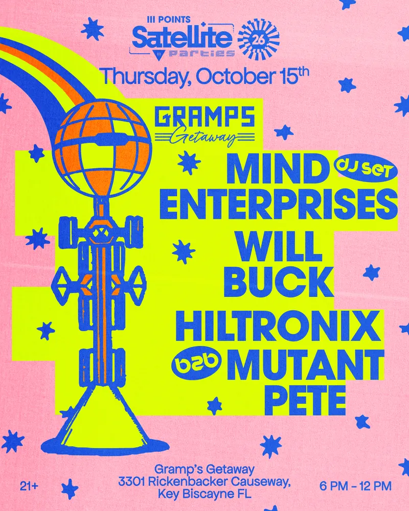 Gramp's Getaway Satellite 26 lineup artwork