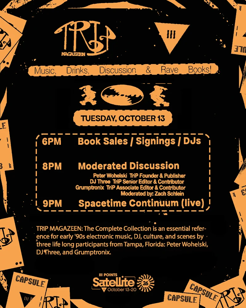 Dale Zine Satellite 26 lineup artwork, 2 of 2